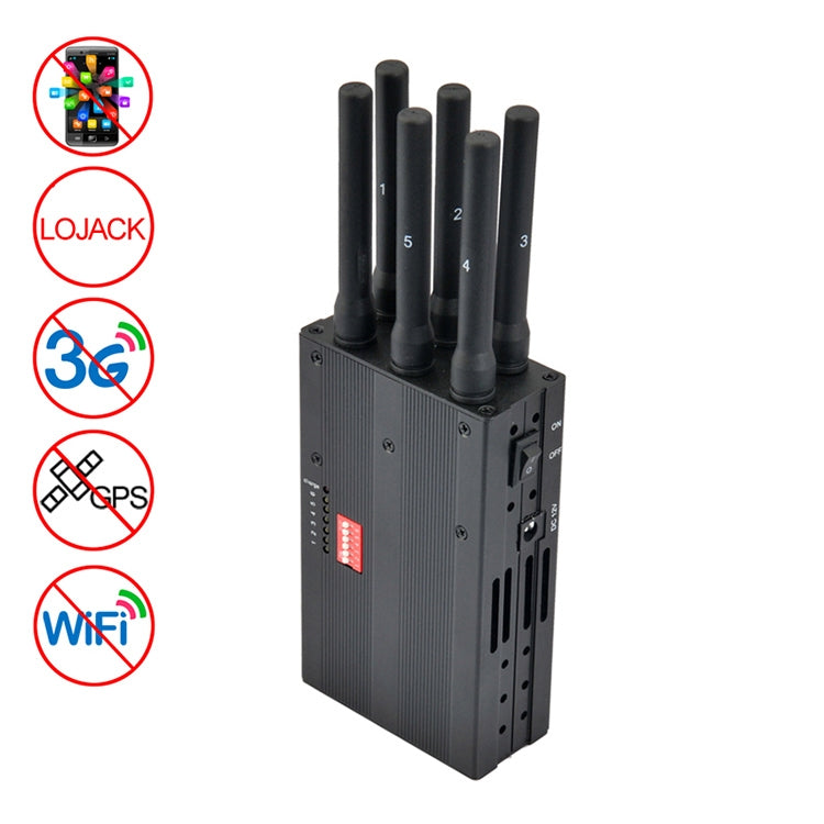 GSM / CDMA / DCS / PCS / 3G / Wifi / GPS / LOJACK Mobile Phone Signal Breaker / Jammer / Isolator, Coverage: 20meters (JAX-121A-6C), GSM / CDMA / DCS / PCS / 3G / Wifi / GPS / LOJACK GSM / CDMA / DCS / PCS / 3G / Wifi / GPS / LOJACK Mobile Phone Signal Breaker / Jammer / Isolator, Coverage: 20meters (JAX-121A-6C), GSM / CDMA / DCS / PCS / 3G / Wifi / GPS / LOJACK